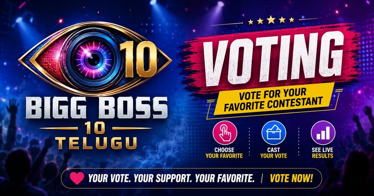Bigg Boss 10 Telugu Voting